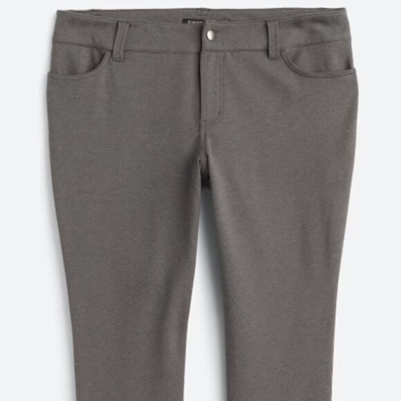 NWT - 41 Hawthorn MR Ponte Canopy Straight Ankle Pant - Charcoal Trousers - 20W - Picture 1 of 9
